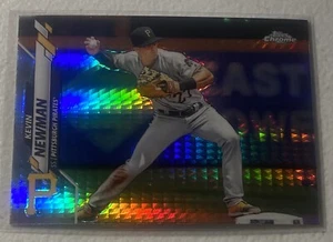 2020 Topps Chrome. Kevin Newman. Prizm Refraktor. #98. Pittsburgh Pirates - Bild 1 von 2