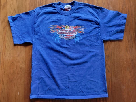 VTG 2003 Jeff Gordon #24 Chase Authentics Dupont Hendrick Nascar Tee Shirt Large Cover