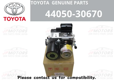 TOYOTA LEXUS Genuine GS450h GS460 GS430 GS350 ABS Brake Actuator 44050-30670 New - Image 1 of 4