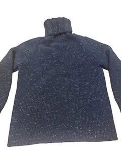 Suéter negro Gap con hilo plateado talla pequeña - Imagen 1 de 7