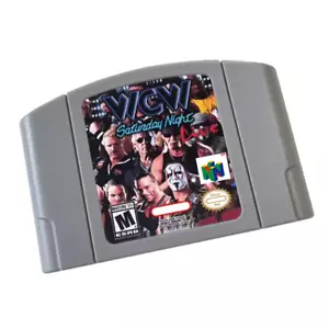 🤼 Saturday Night Wrestling 64-Bit N64 Game Cartridge - US Version 🎮 - Bild 1 von 4