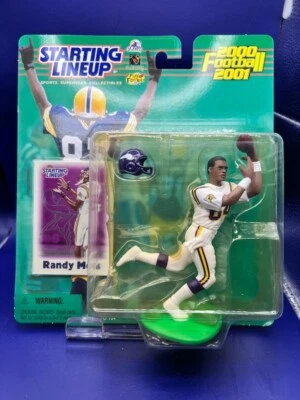 Figura de acción Randy Moss Minnesota Vikings 2000/2001 alineación inicial Foto 1 de 4