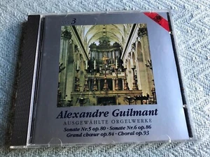 ALEXANDRE GUILMANT: ORGAN WORKS Vol. 3 (CD, MOTETTE, 1994) - Imagen 1 de 2