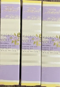 3X Good Chemistry Magnolia Violet Eau de Parfum Womens Rollerball .25 oz Each - Picture 1 of 2