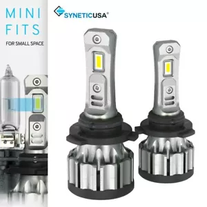 Syneticusa HB4 9006 LED Headlight Fog Light Bulbs Kit Low Beam 6000k White - Picture 1 of 9