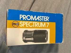 MINOLTA  AF MOUNT 75-200MM F4.5 PROMASTER SPECTRUM 7 MACRO ZOOM CAMERA LENS - Picture 1 of 12