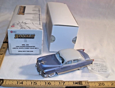 BROOKLIN MODELS 1954 KAISER MANHATTAN CAR DIE CAST TOY 1:43 BRK 29C BOXED - Image 1 of 4