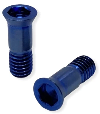 2X Desviador traseiro de titânio bicicleta ciclismo jóquei roda polia parafuso parafuso prendedor - Imagem 1 de 4