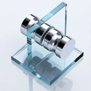 Türgriff Aluminiumlegierung Dusche Griff Türknöpfe Für Schiebetür Aus Glas - Picture 1 of 10