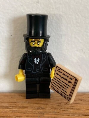 LEGO 71004 Movie Series Minifigure - Abraham Lincoln - New and Mint - Image 1 of 4