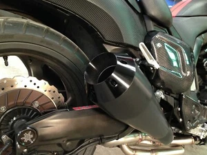 REVO YAMAHA VMAX 1700 Dual Monster 6″ Slip-On Muffler Black - Bild 1 von 6