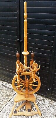 Wunderschönes Antikes Hungerspinnrad Hochzeitsspinnrad - Auch Als Deko  (603) • 129€