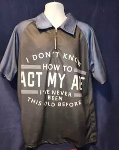 Men's ACT MY AGE XXL - Excellent Condition Polo Pullover Jersey - Picture 1 of 2