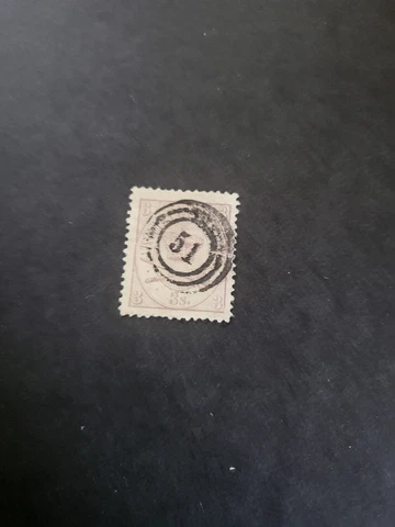 Stamps Denmark Scott #12 used Cover