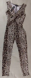 NEU Absolutely Love It Tight Fit Batik Hose Damen Animal Print Ärmellos Gr.L - Bild 1 von 7