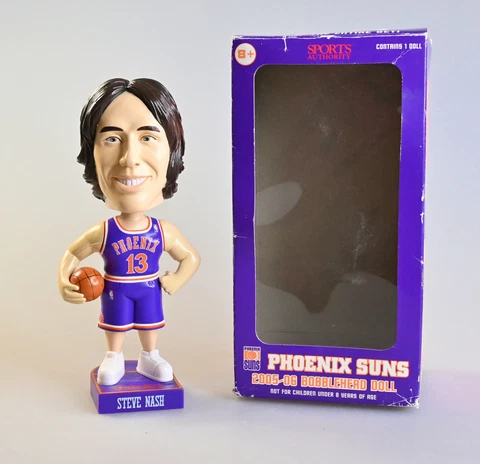 2005-06 Phoenix Suns Steve Nash Bobblehead In Box Cover