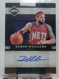 2011-12 Panini Limited Basketball Limited Signature Autograph Deron Williams /25 - Picture 1 of 2