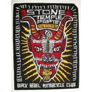 Stone Temple Pilots ~ STP ~ Parche bordado ~ 4 1/2" x 3 3/8" ~ Planchar o coser - Imagen 1 de 2
