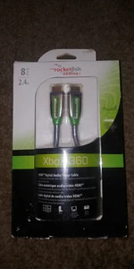 Rocketfish Gaming HD Digital Audio/Video/Stereo Cable 8ft Xbox 360 - Picture 1 of 2