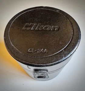 Vintage Nikon CL-34A Hard Lens Case - Genuine OEM - Picture 1 of 10
