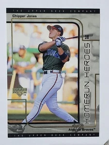 1999 UD Choice Homerun Heroes #H6 Chipper Jones ~ Atlanta Braves - Picture 1 of 2