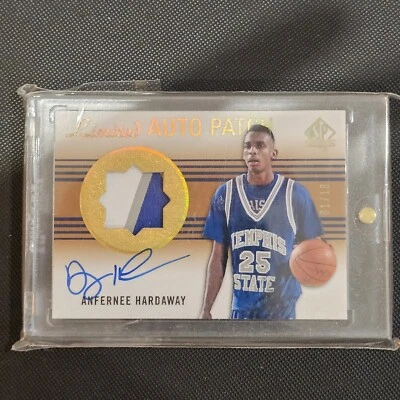 2014-15 SP Authentic Limited Auto Anfernee Hardaway 3 colors Patch AUTO 1/10  - Image 1 of 2