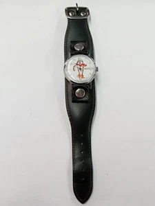Reloj mecánico suizo vintage 1976 Kellogg cereal Tony The Tiger funciona - Imagen 1 de 9