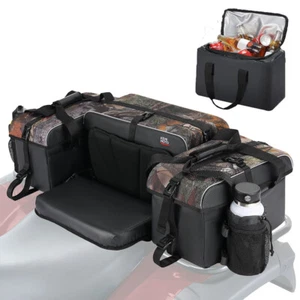 Bolsa de almacenamiento mejorada para estante de asiento trasero ATV con enfriador de cojín para Polaris Sportsman - Imagen 1 de 15