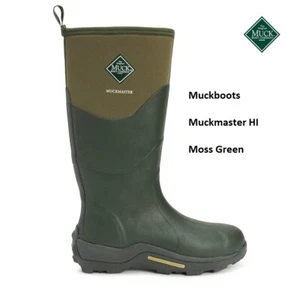 Muckboots "Muckmaster Hi"- Moss Green MMH333A * New 2025 Stock * REAL Muck Boots - Picture 1 of 9