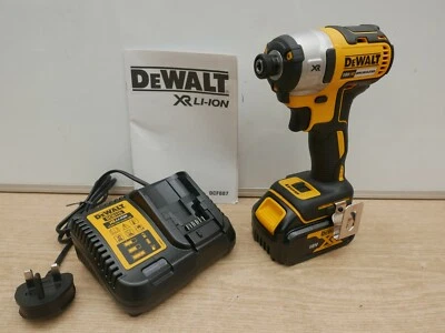 DeWALT DCF887M1 18v xr brushless impact driver 1 X 4 ah + tstak case - Image 1 of 2