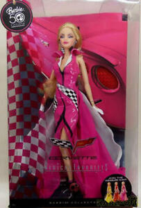 Mattel Corvette Barbie American Favorites Collection 2009 Pink Label Doll P5248