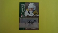 2008 09 ITG Between the Pipes Future Stars Goaliegraph Thomas McCollum Autograph