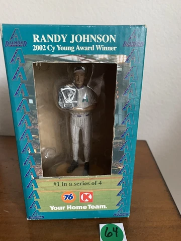Randy Johnson 2002 CY Young Award Winner Figure Figure 1 of 4 Cover