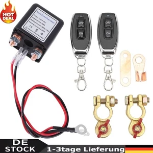 Relè di separazione batteria auto wireless 12V Master Kill sezionatore + doppio telecomando - Foto 1 di 14