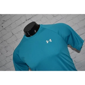 Under Armour Shirt Mens Size Medium Loose Gym HeatGear Polyester Performance - Picture 1 of 6
