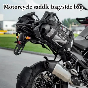 Universal Motorrad Seitentasche Wasserdichte Bag Satteltaschen Off-Road-Schutz - Bild 1 von 32