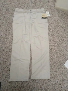 Vintage Women's Woolrich Khakis (18) British Tan Zip Closure. NWT - Picture 1 of 11