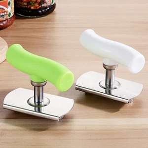 Abridor de botellas de acero inoxidable antideslizante abrelatas herramienta de torsión que ahorra mano de obra - Imagen 1 de 9