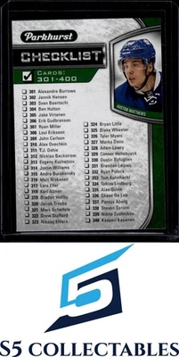 2016-17 Parkhurst #400 Auston Matthews 2877 - Image 1 of 2