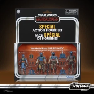 STAR WARS TVC Mandalorian Shriek-Hawk, The Mandalorian 3.75 Inch  4-Pack - Picture 1 of 2