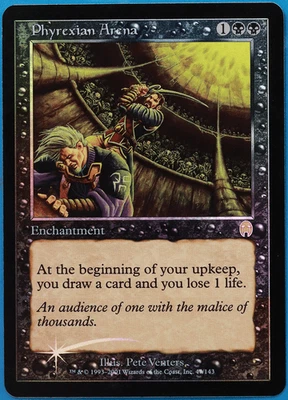 Phyrexian Arena FOIL Apocalypse NM Black Rare MAGIC CARD (ID# 504548) ABUGames - Image 1 of 2