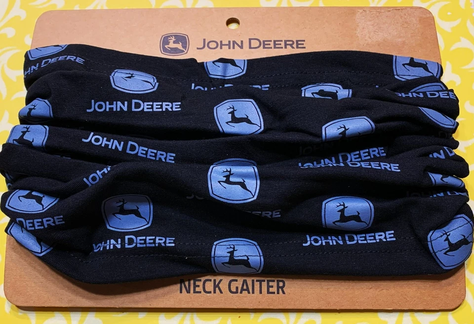 JOHN DEERE Neck GAITER NEW Face Protection HUNTING Working FARMING Cover FISHING - Image 1 of 1