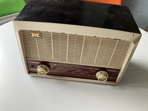 Philips Mk 40029 valve radio stylish vintage - SPARES/REPAIR - Picture 1 of 8