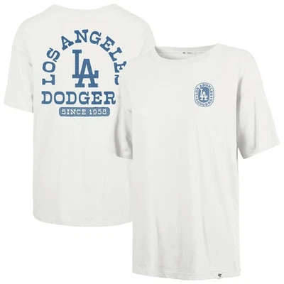 Women's '47 Natural Los Angeles Dodgers Back Canyon Sadie T-Shirt - Image 1 of 3