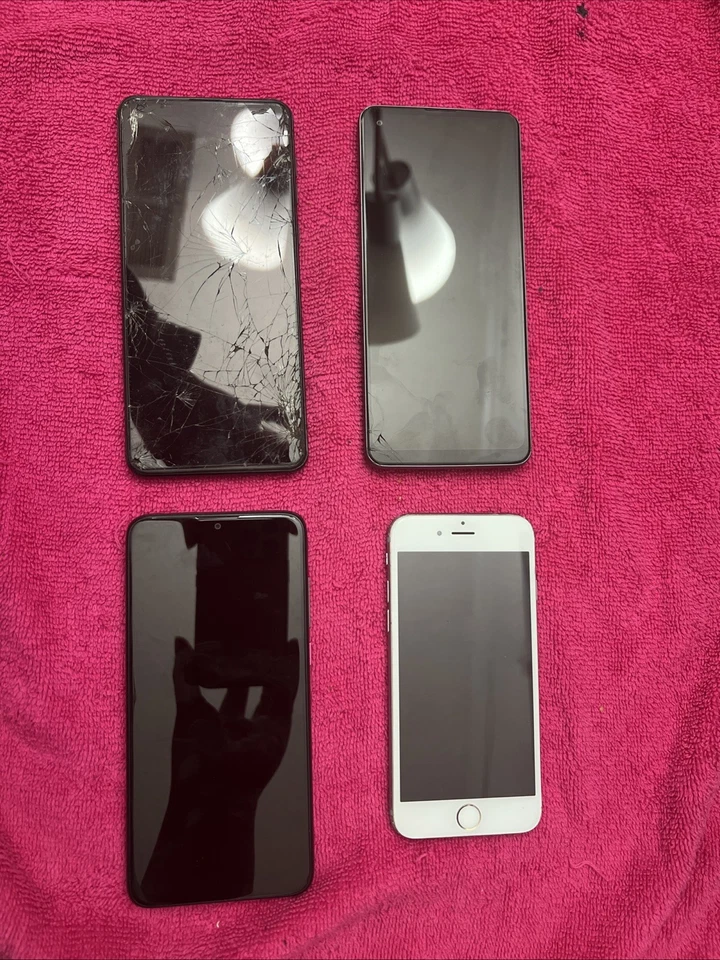 📱 4 件手机套装 – 仅零件 | iPhone 6、Moto G Power、Galaxy A21、REVVL 4 — 第 1/4 张图片