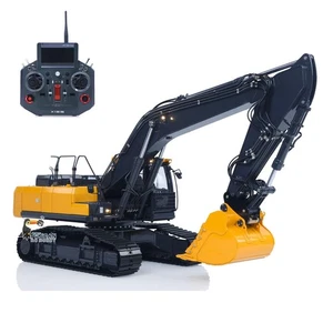 Super Frog E400 Pro 9CH Ventil 1:14 Hydraulischer RC Bagger 5D Rocker Joystick - Bild 1 von 24