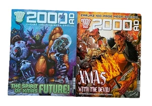2000AD CHRISTMAS SPECIAL COMIC BUNDLE Zarzag 100 Page Special Xmas Comic 2312 - Foto 1 di 6