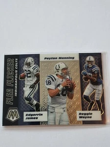 2020 Mosaic Flea Flicker Mosaic #9 Edgerrin James/Peyton Manning/R. Wayne Colts - Bild 1 von 2