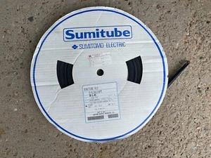 Sumitube R10 5/8" Black Shrink Tube 100FT Sumitomo 2:1 Ratio - Picture 1 of 4