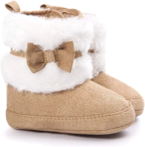Prewalker Toddler Boots Premium Soft Anti-Slip Sole Warm Winter Boots for Infant - Picture 1 of 12